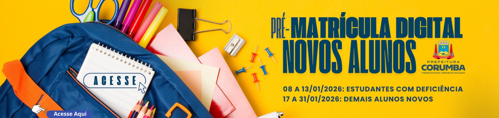 Pré-Matrícula Digital Escolar