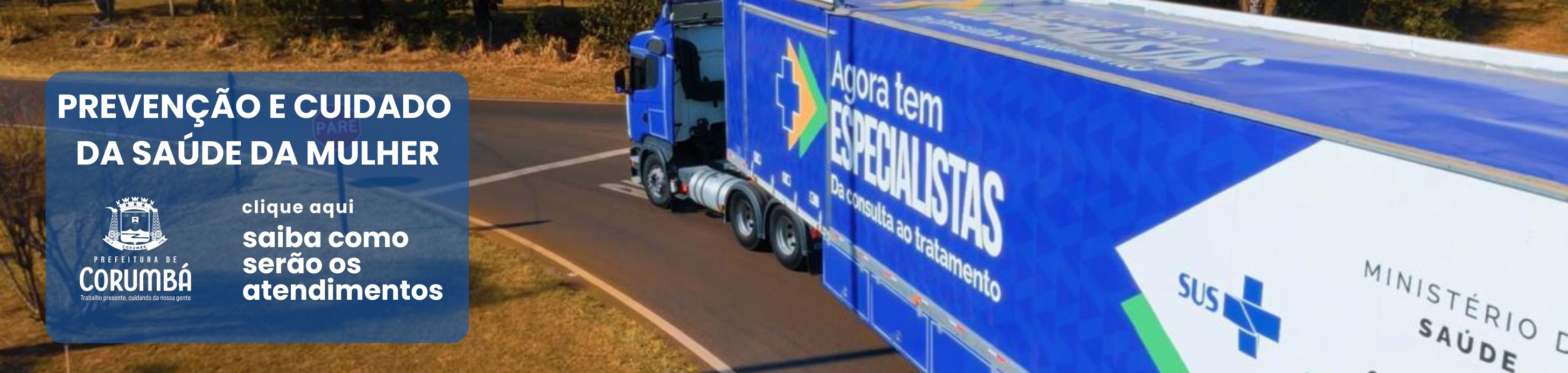 Carreta Saude da Mulher