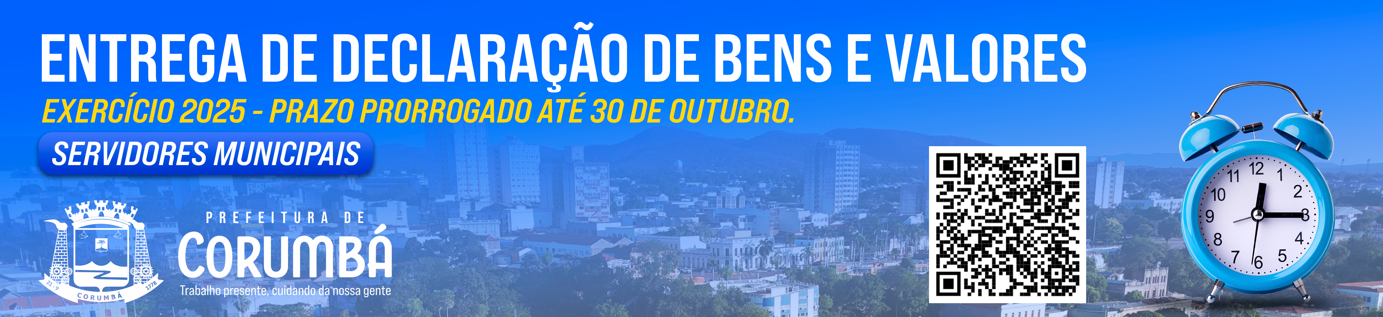 Entrega de Declaração de Bens e Valores