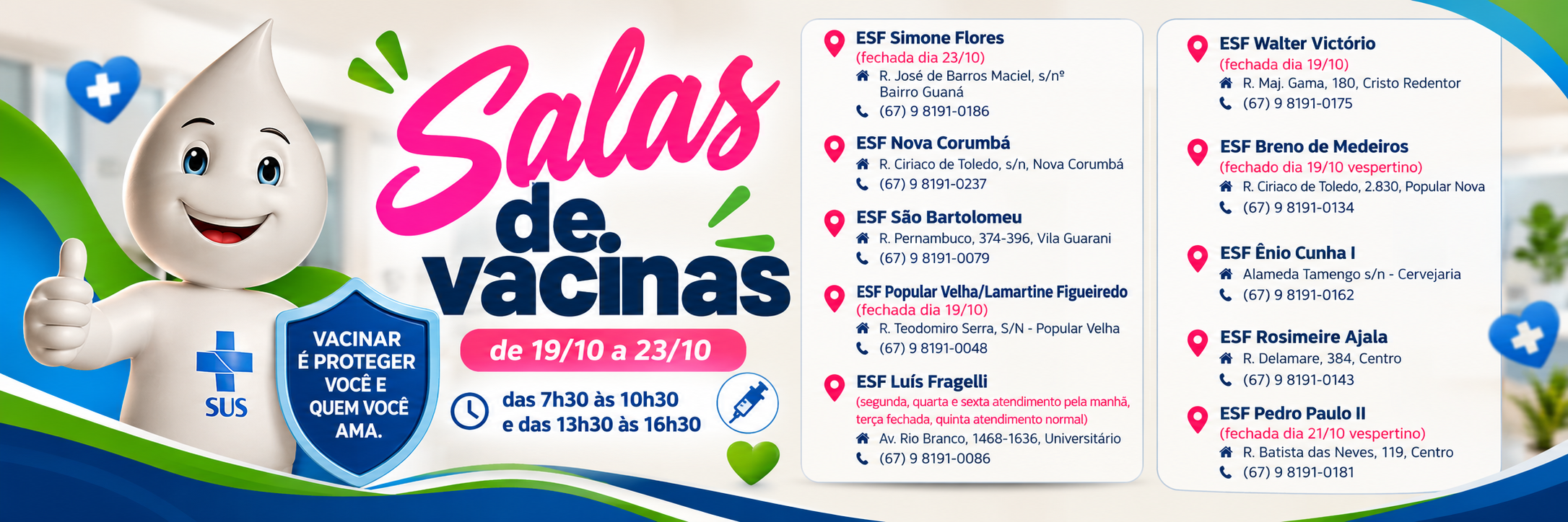 Salas Vacinas 