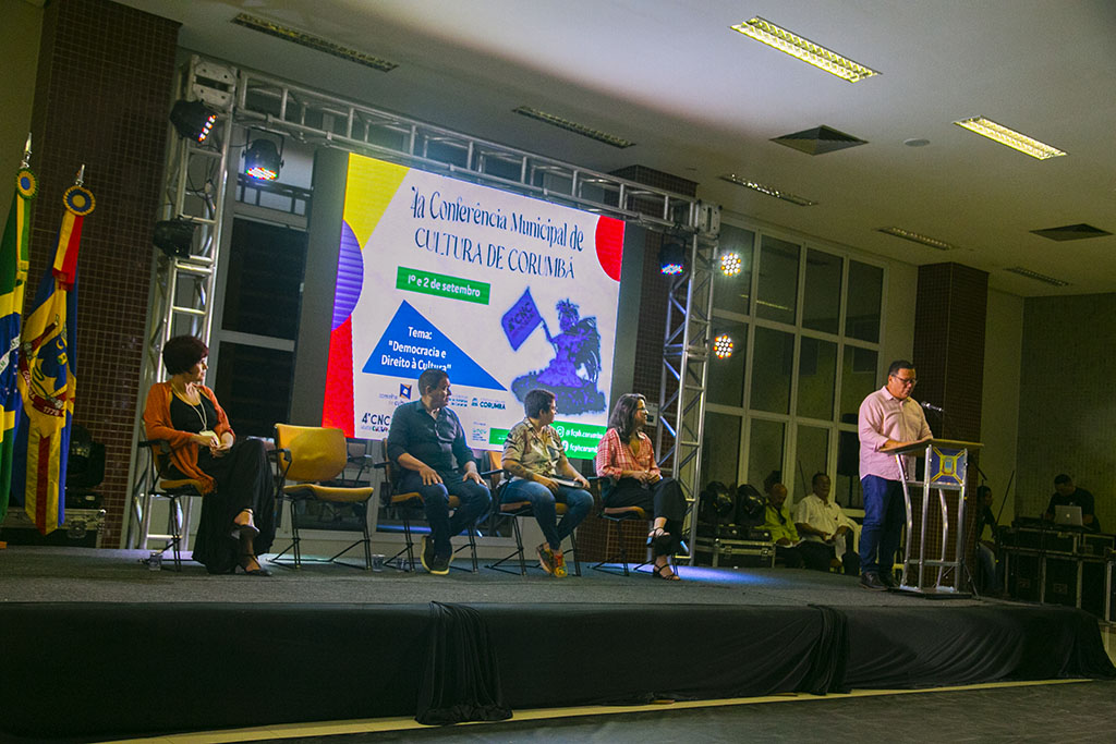 Diversidade marca abertura da 4ª Conferência Municipal de Cultura de Corumbá 