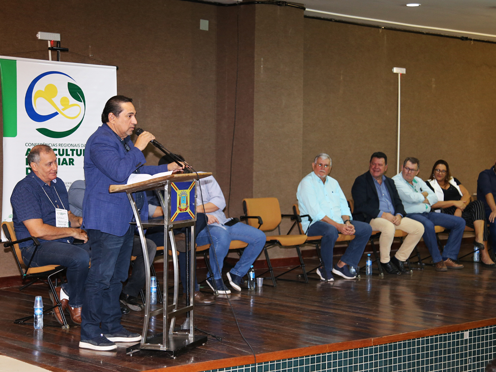 Durante Conferência Regional, prefeito destaca valorização da agricultura familiar em Corumbá