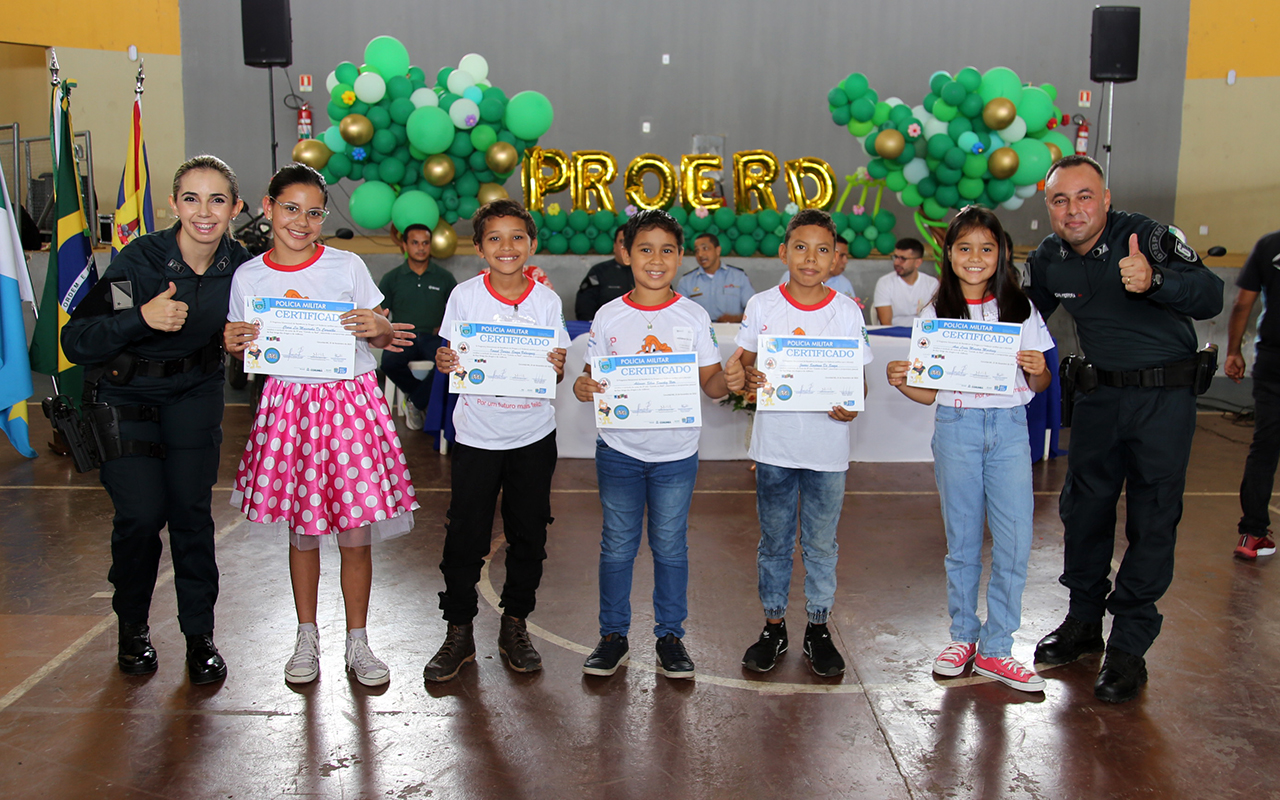 PROERD forma mais de 400 alunos de cinco escolas da Rede Municipal de Corumbá