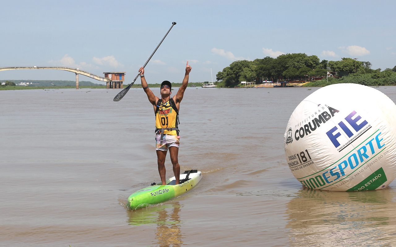 Eco Pantanal Extremo define campeões brasileiros na categoria SUP Race Maratona