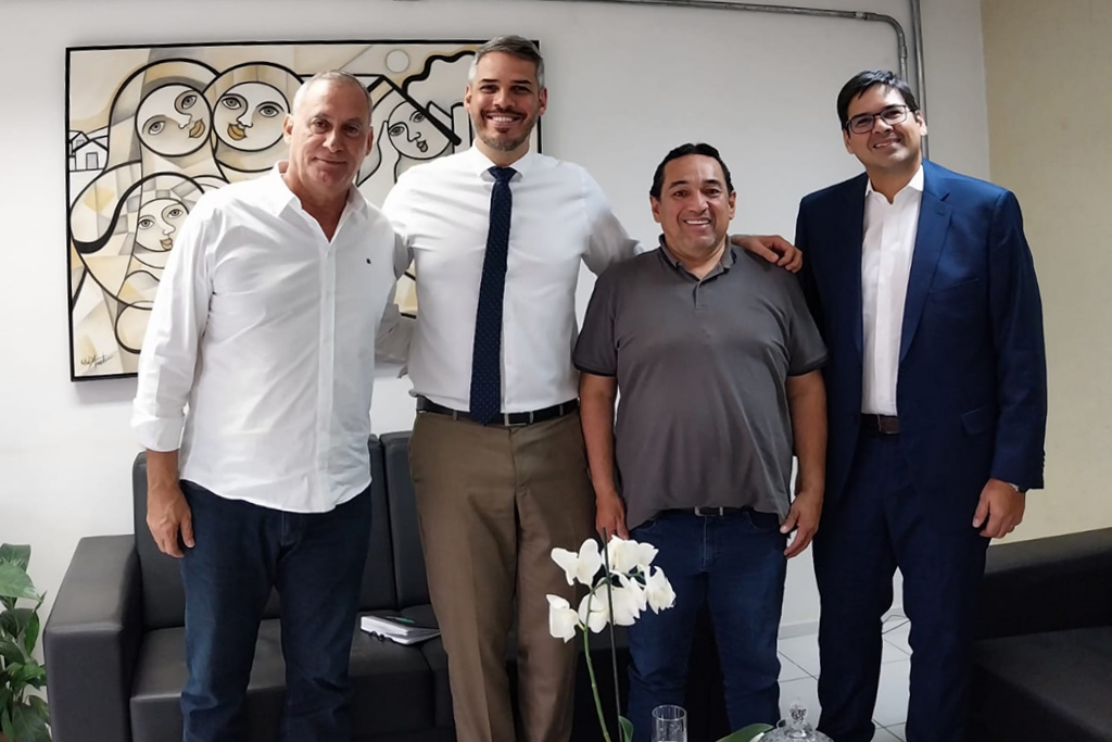 Em Campo Grande, prefeito se reúne com novo superintendente de Patrimônio da União