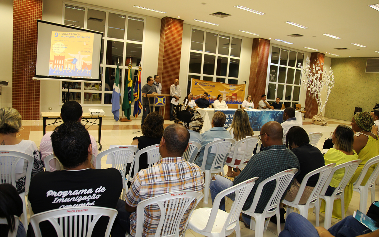 “Conferência é oportunidade da população participar da gestão da Saúde Pública”, afirma prefeito