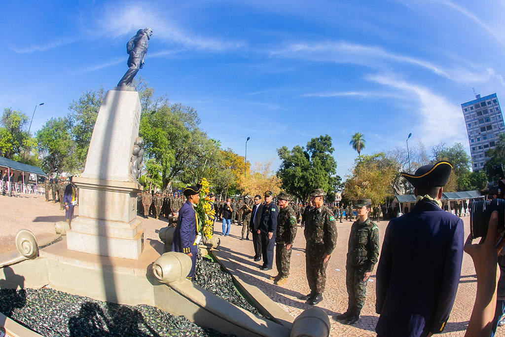 Aniversário da Retomada de Corumbá é celebrado com cerimônia cívico-militar