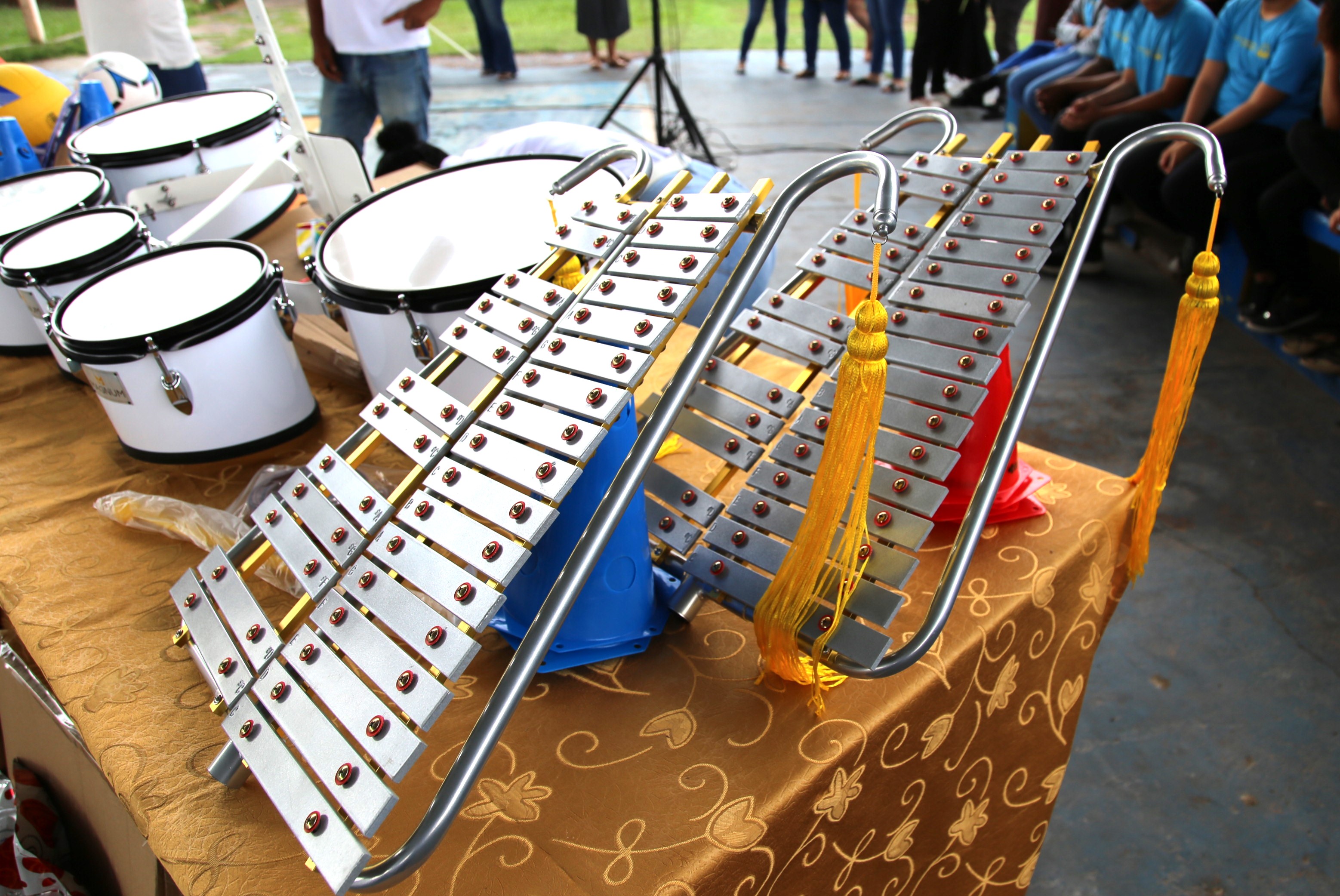 Prefeito entrega instrumentos musicais e materiais esportivos para ...