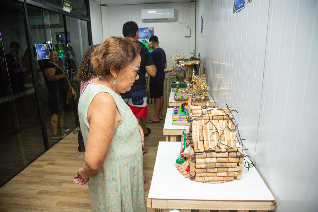 Concurso de Presépios reúne 17 trabalhos; votação segue até dia 22 no Jardim de Natal