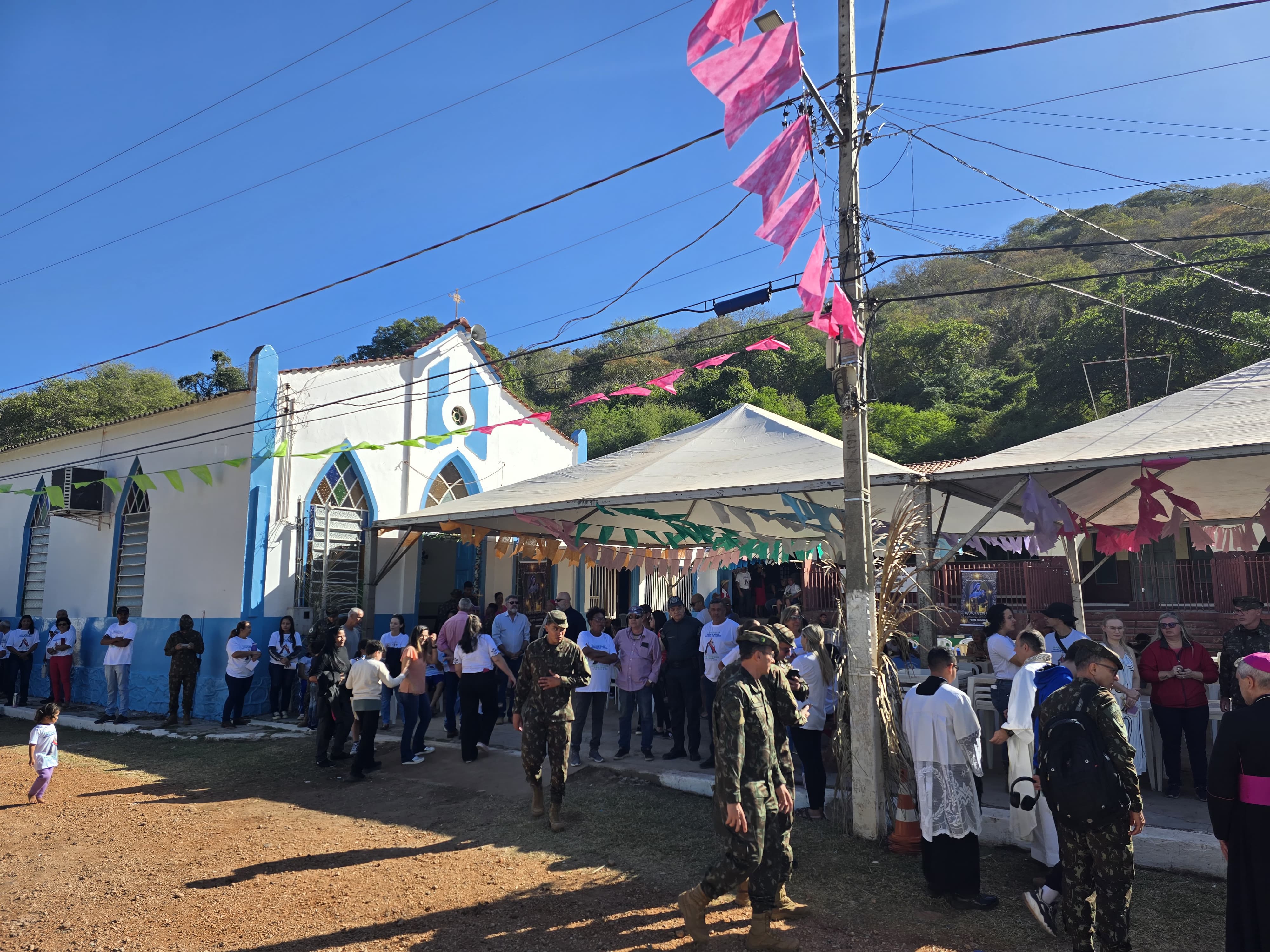 Forte Coimbra celebra Dia de Nossa Senhora do Carmo com fé, história e tradição pantaneira