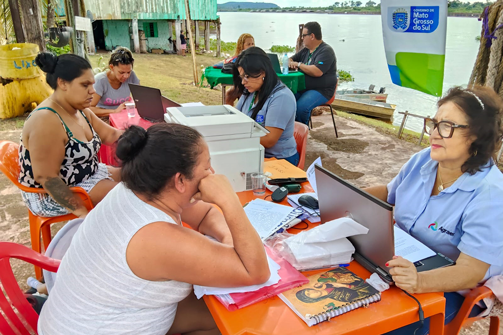Parceria entre Prefeitura e Agraer leva serviços a comunidades rurais de Corumbá