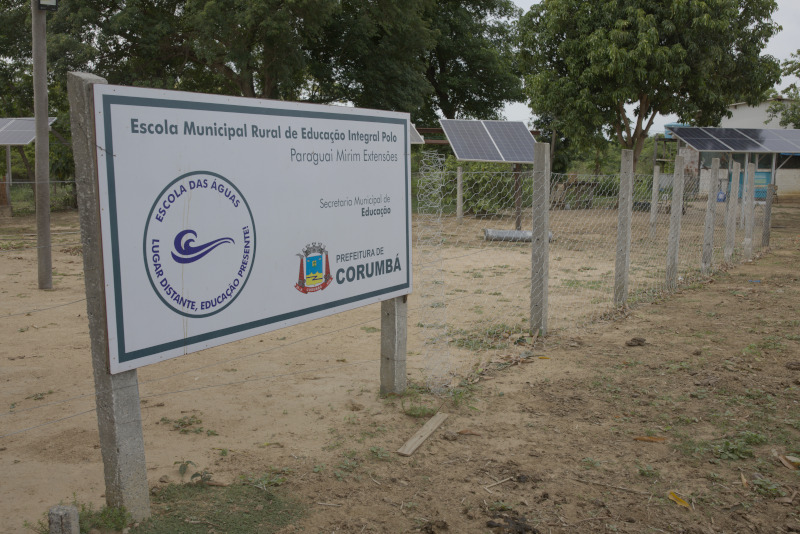 Escolas rurais no Pantanal têm cercamento no entorno para prevenção e educação ambiental