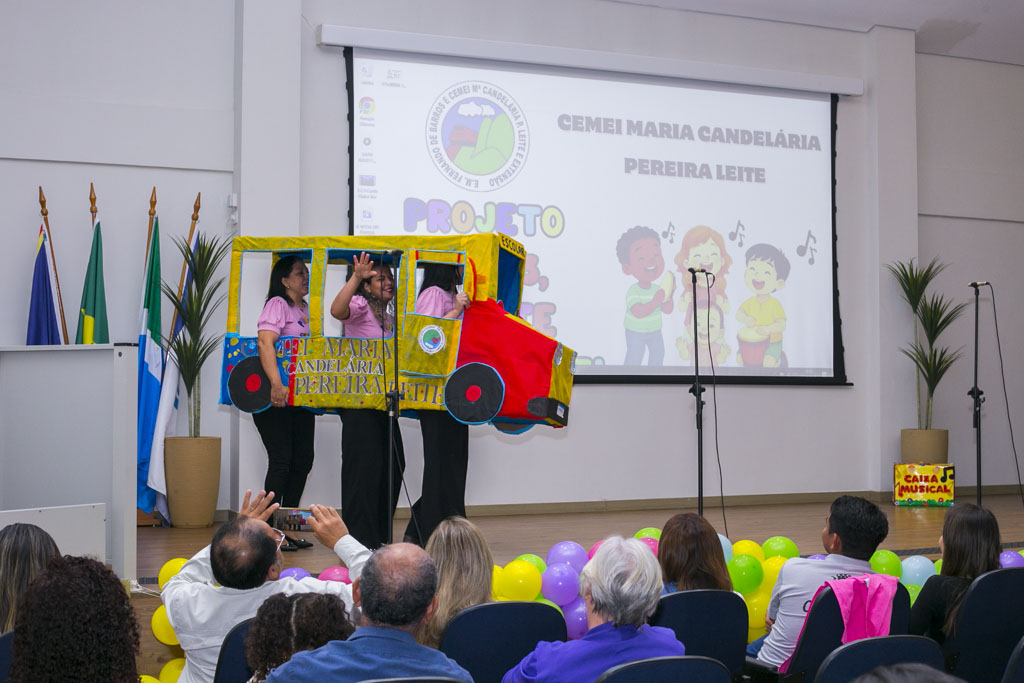 Projeto “Um, Dois, Três, Cante Outra Vez!” celebra musicalização na Educação Infantil