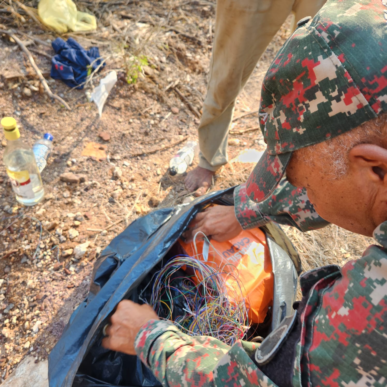 Polícia Militar Ambiental flagra furto de fios de cobre próximo à base do Ibama em Corumbá