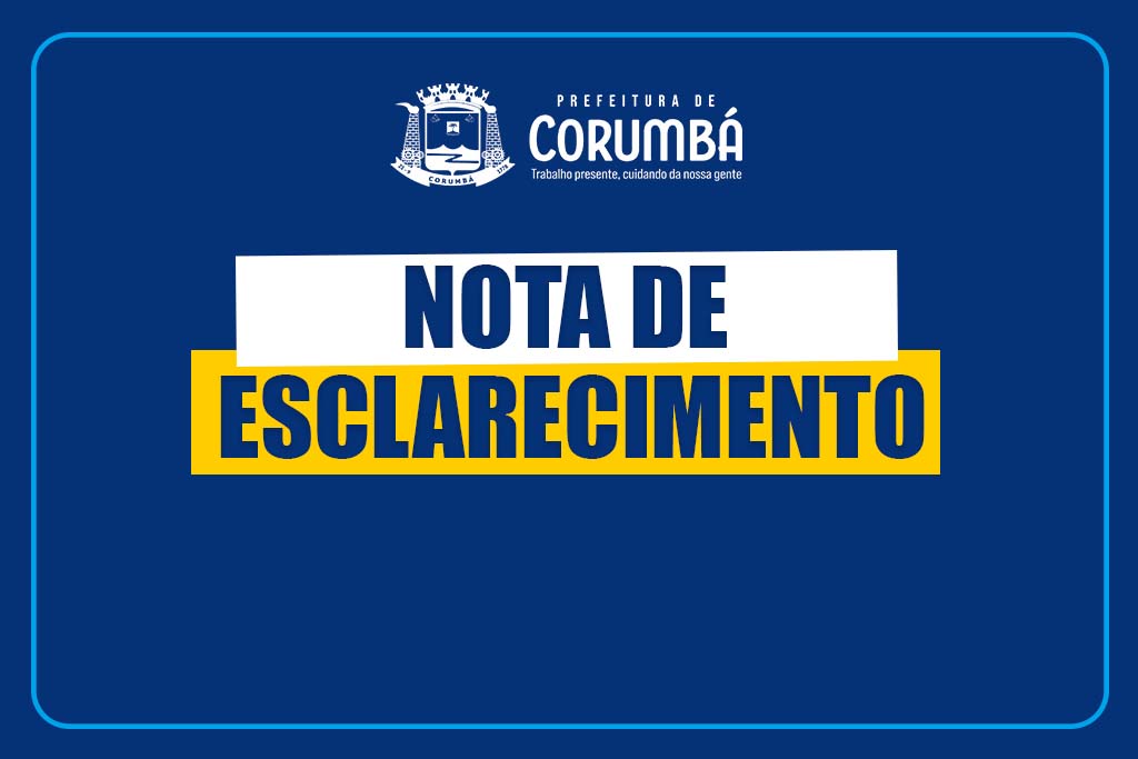 Nota de Esclarecimento - Ação de Reintegração