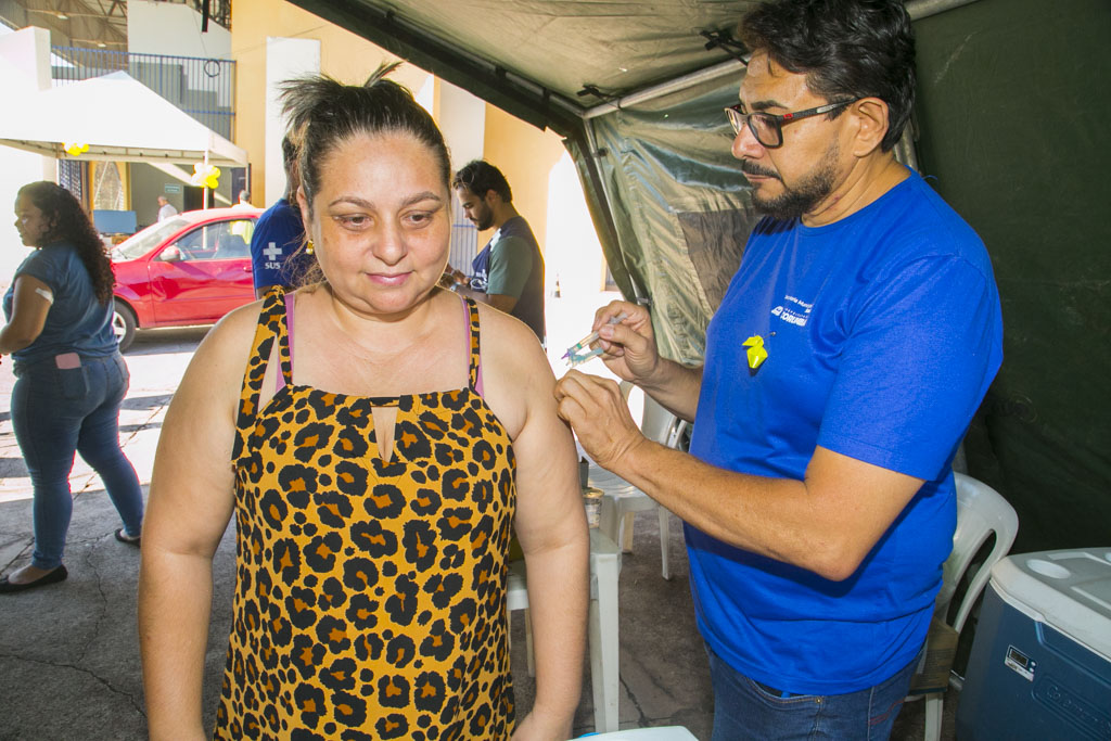 Em sete pontos de imunização, Corumbá aplica 280 doses contra o sarampo no Dia D
