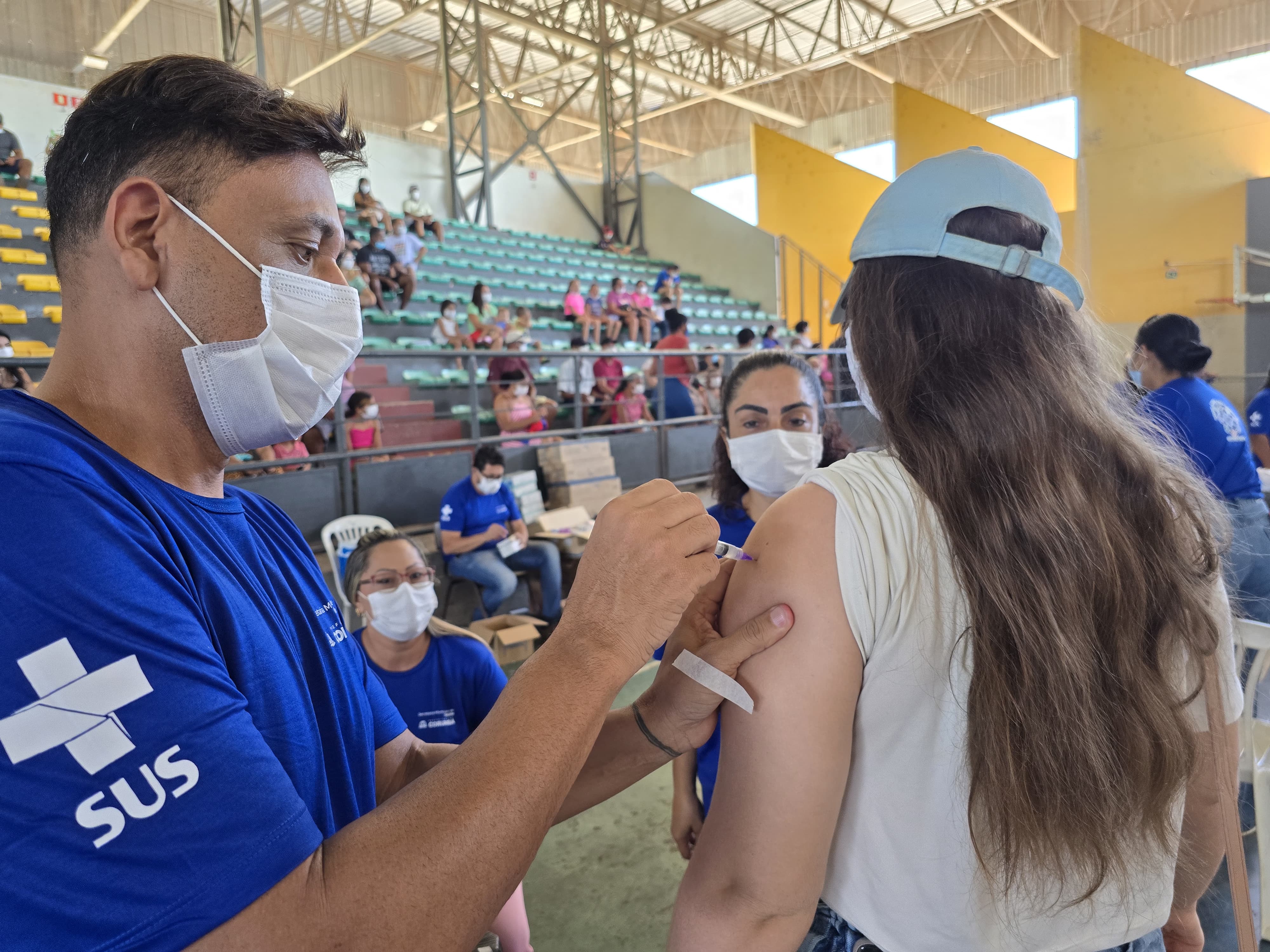 Em quatro dias, campanha aplica mais de 5,2 mil doses de vacinas contra Influenza e Covid