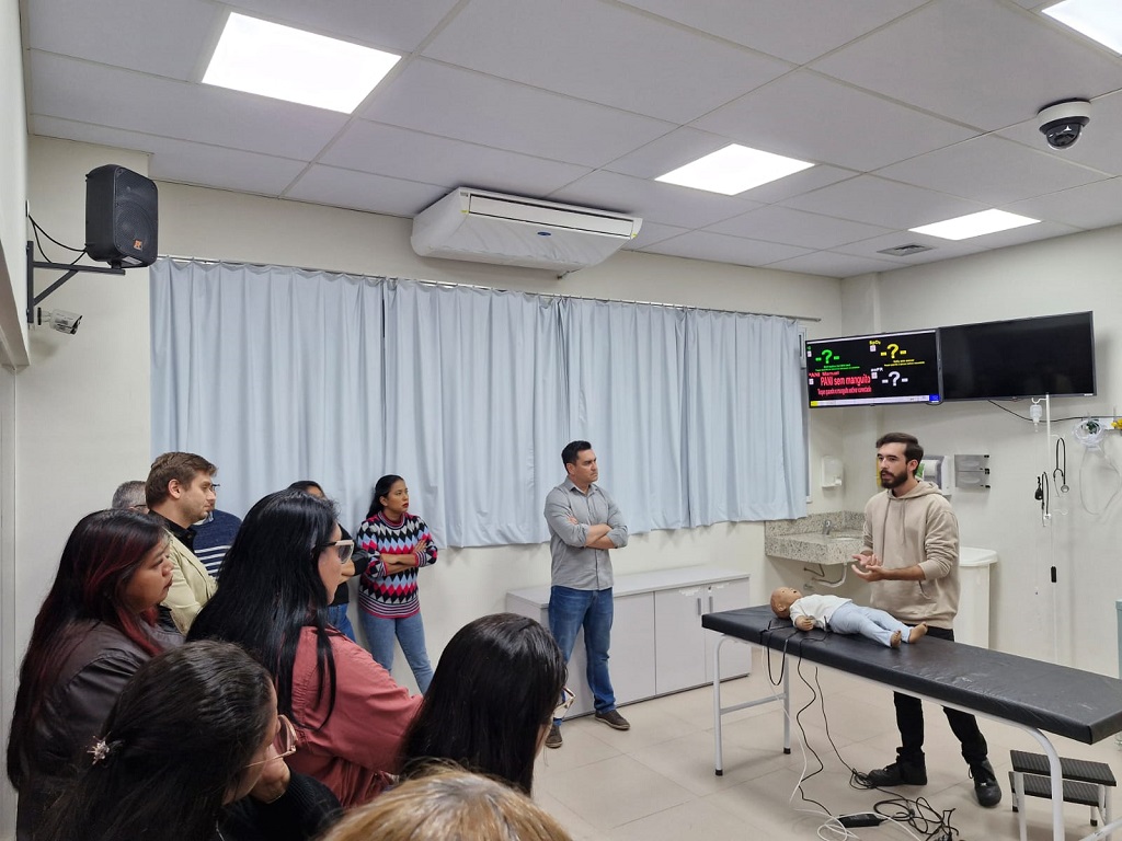 Capacitação em Suporte Básico de Vida reforça qualificação da Saúde Bucal em Corumbá