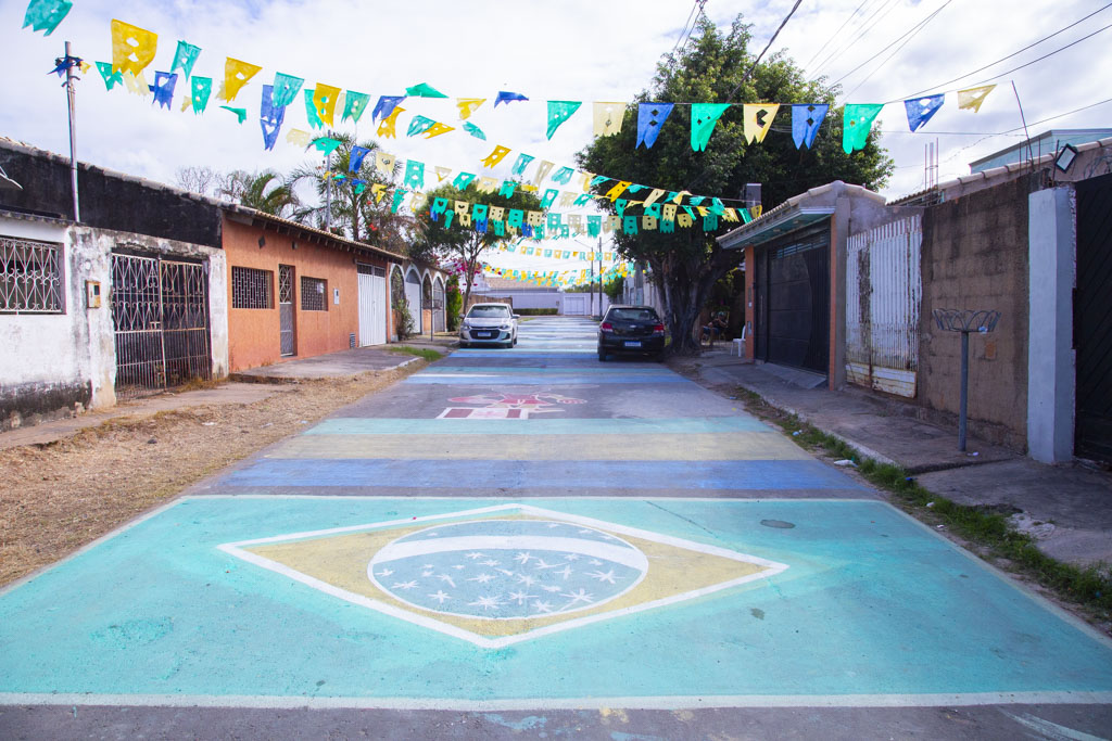 Prefeitura orienta sobre pintura, decoração e interdição de ruas durante os jogos do Brasil