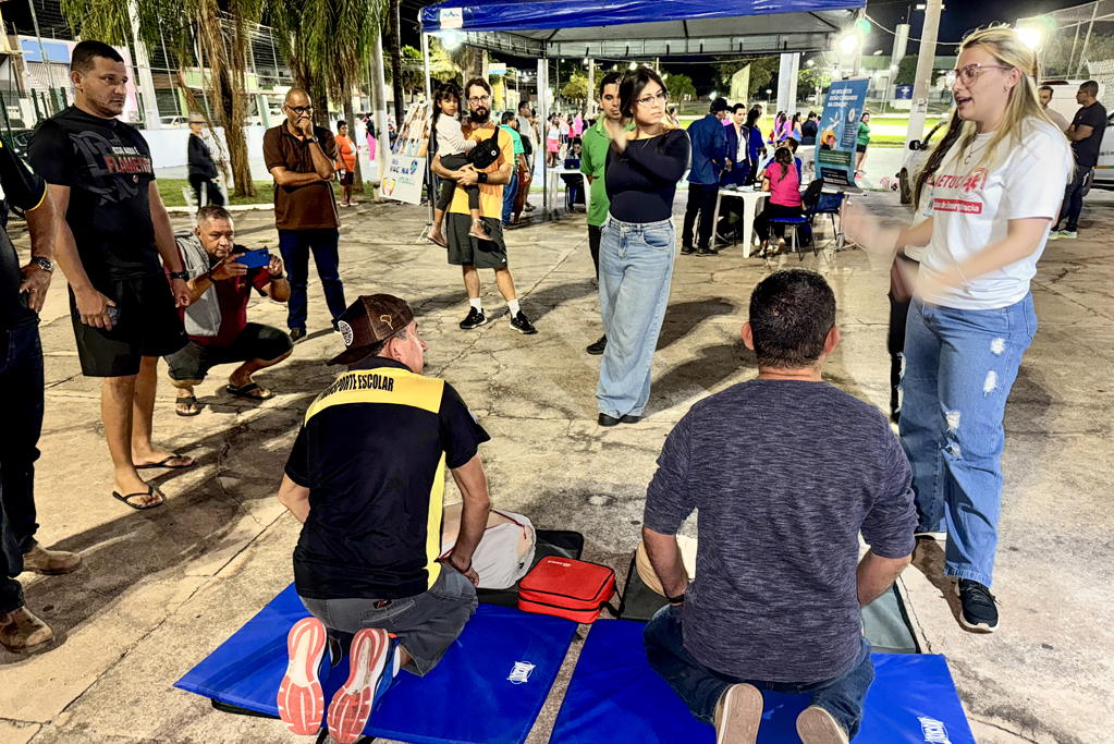Corumbá realiza ação de saúde e segurança durante Semana Nacional do Trânsito