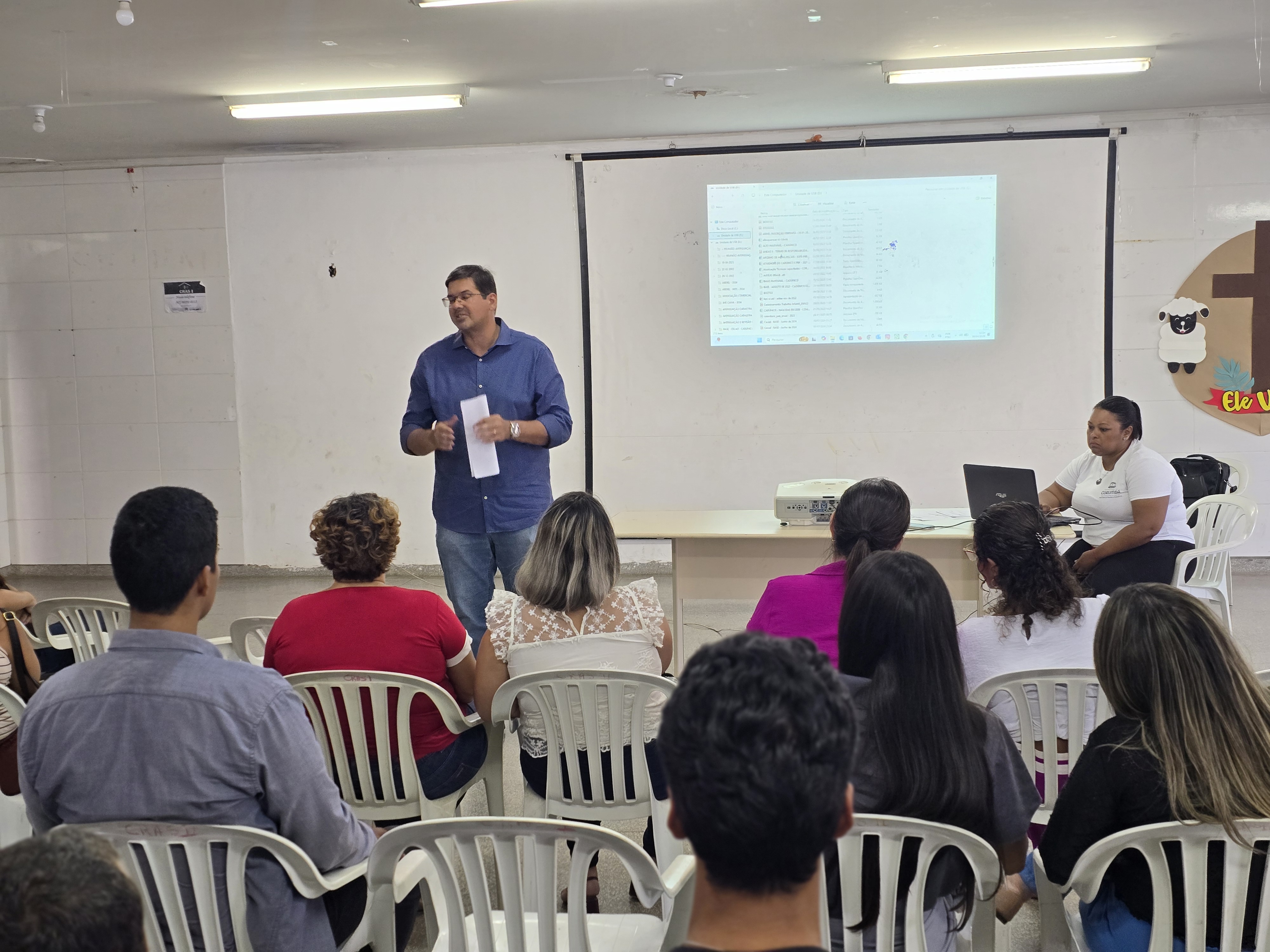 Profissionais da rede socioassistencial participam de capacitação em Corumbá