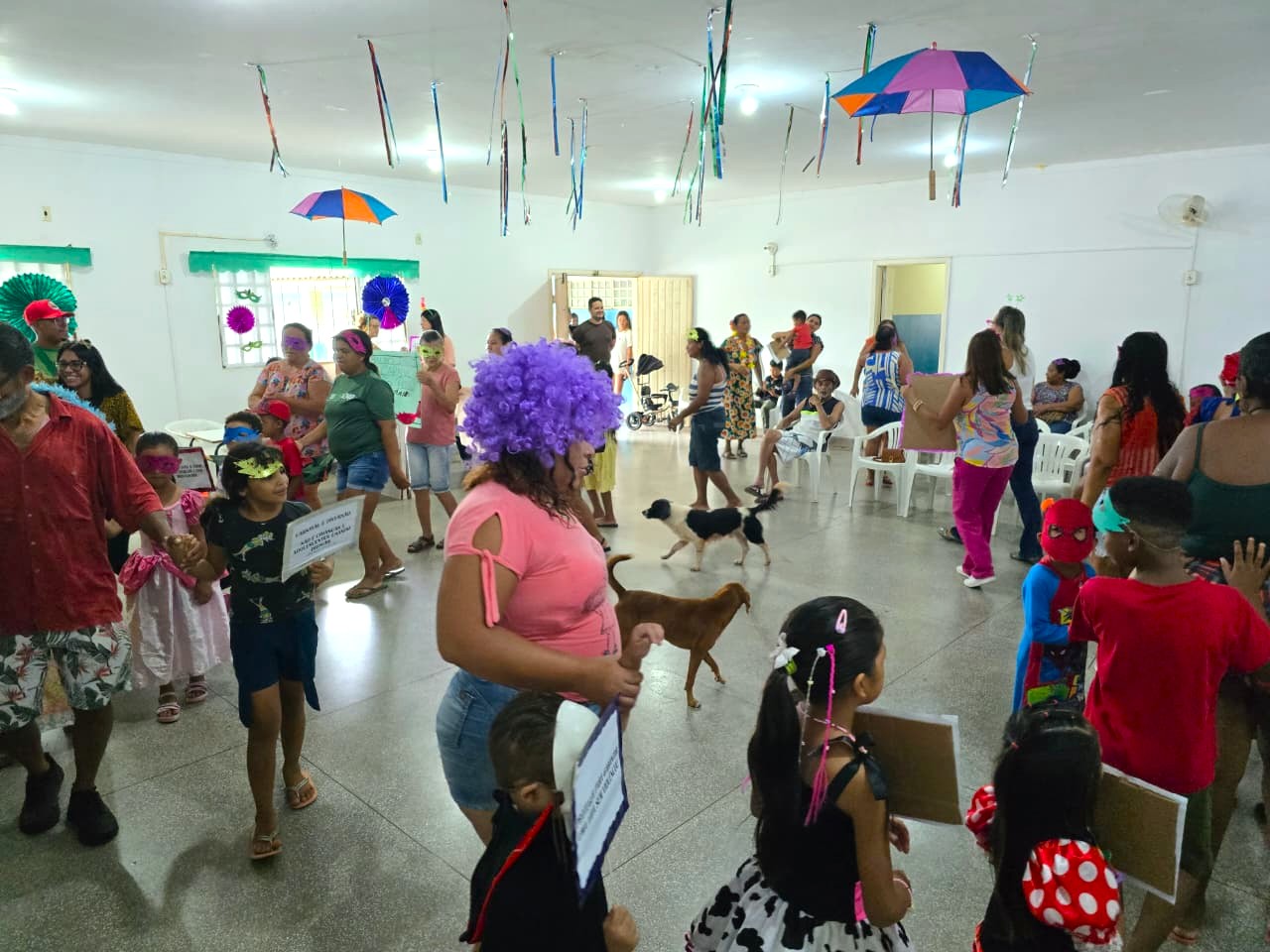 CRAS II promove Carnaval Cultural com participação de integrantes da Mocidade da Nova Corumbá
