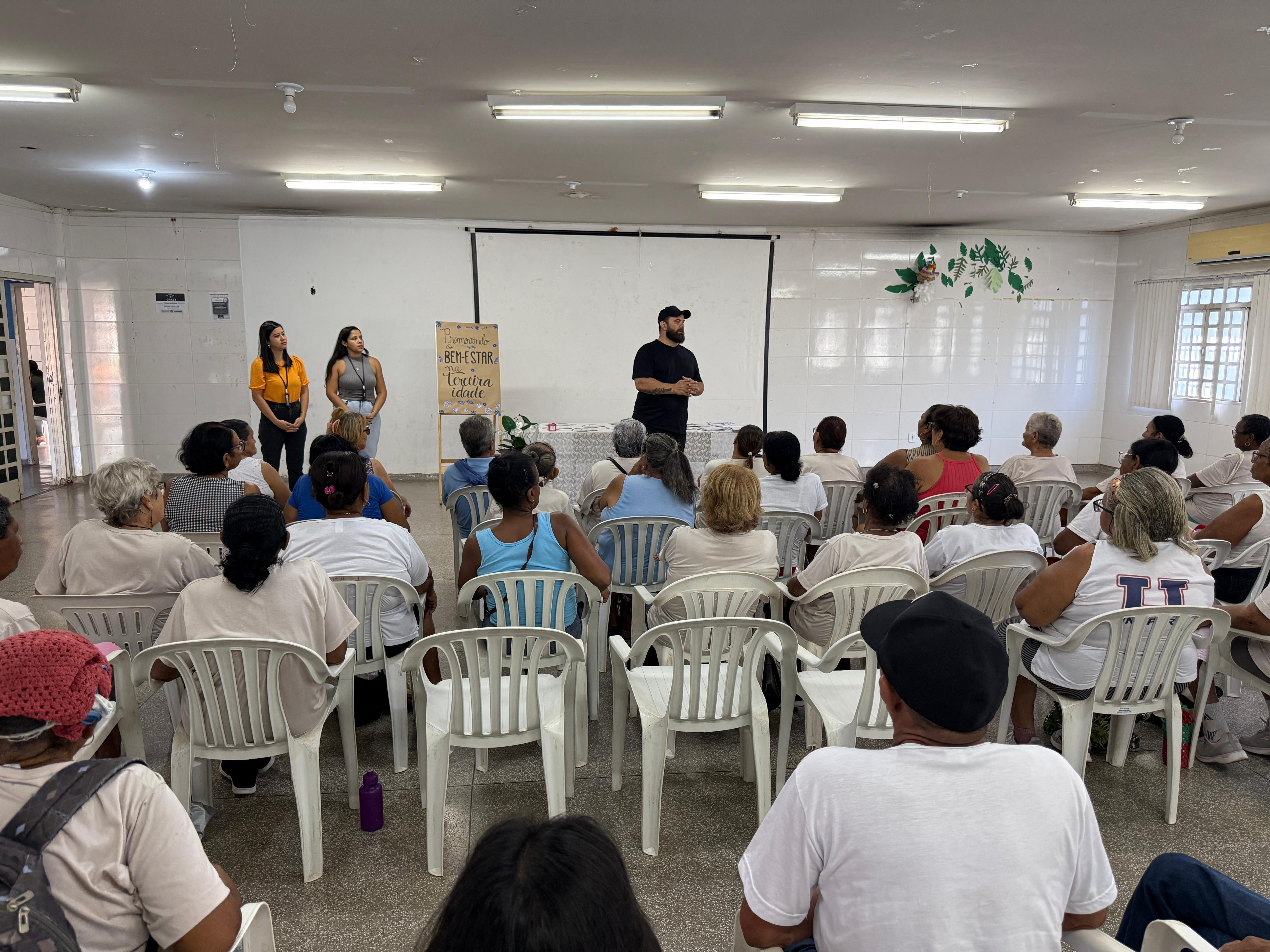CRAS 1 promove ações contínuas de convivência, saúde e bem-estar para idosos