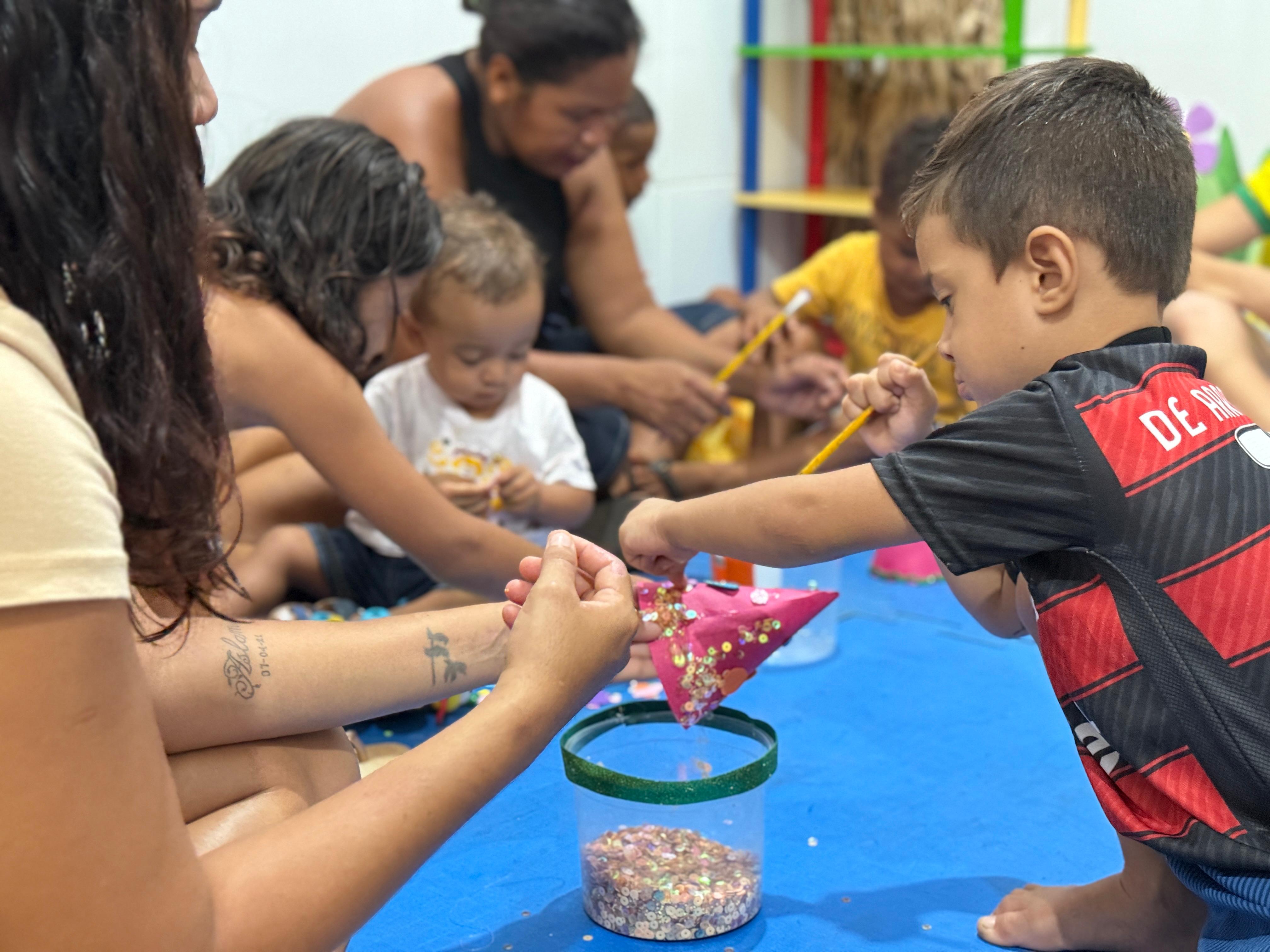 SCFV promove ação carnavalesca com foco no fortalecimento de vínculos e proteção da infância
