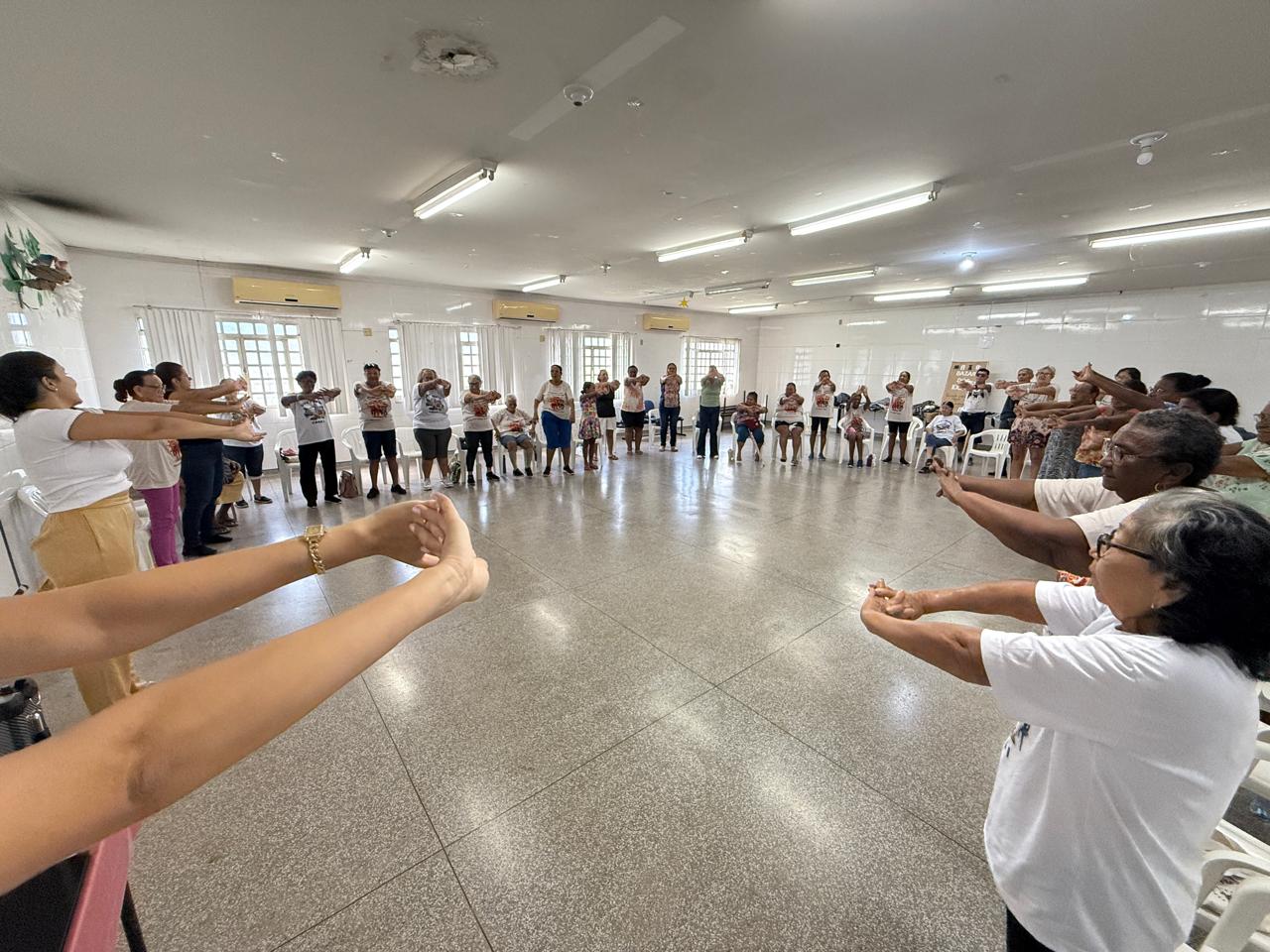 Cuidado, movimento e integração marcam ações do CRAS I com idosos