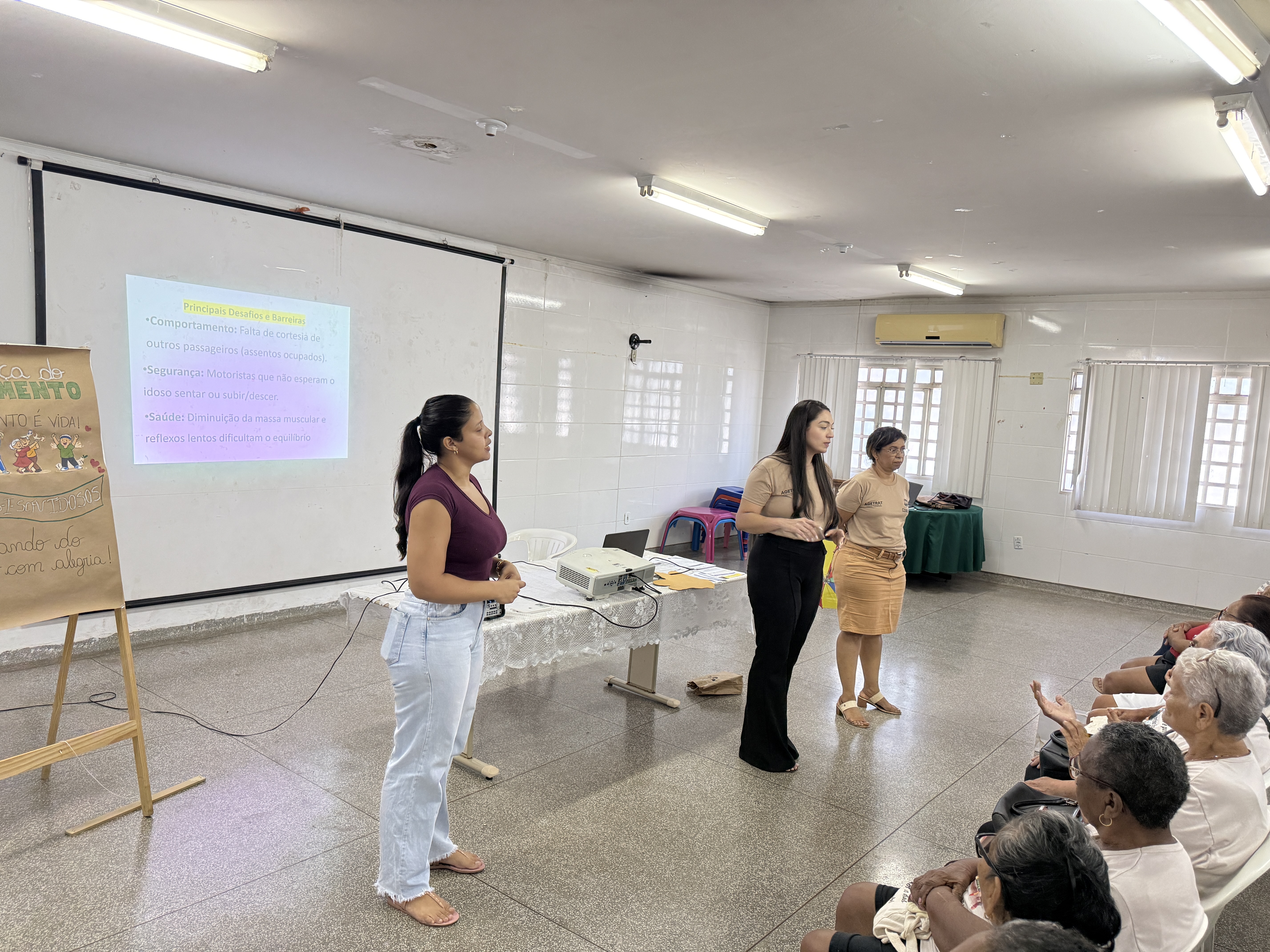 CRAS I promove orientação sobre mobilidade e trânsito seguro para pessoas idosas