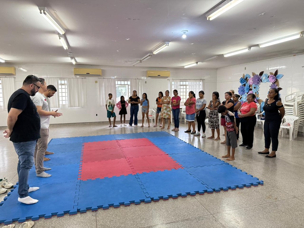 CRAS 1 recebe projeto de orientação em defesa pessoal para famílias assistidas