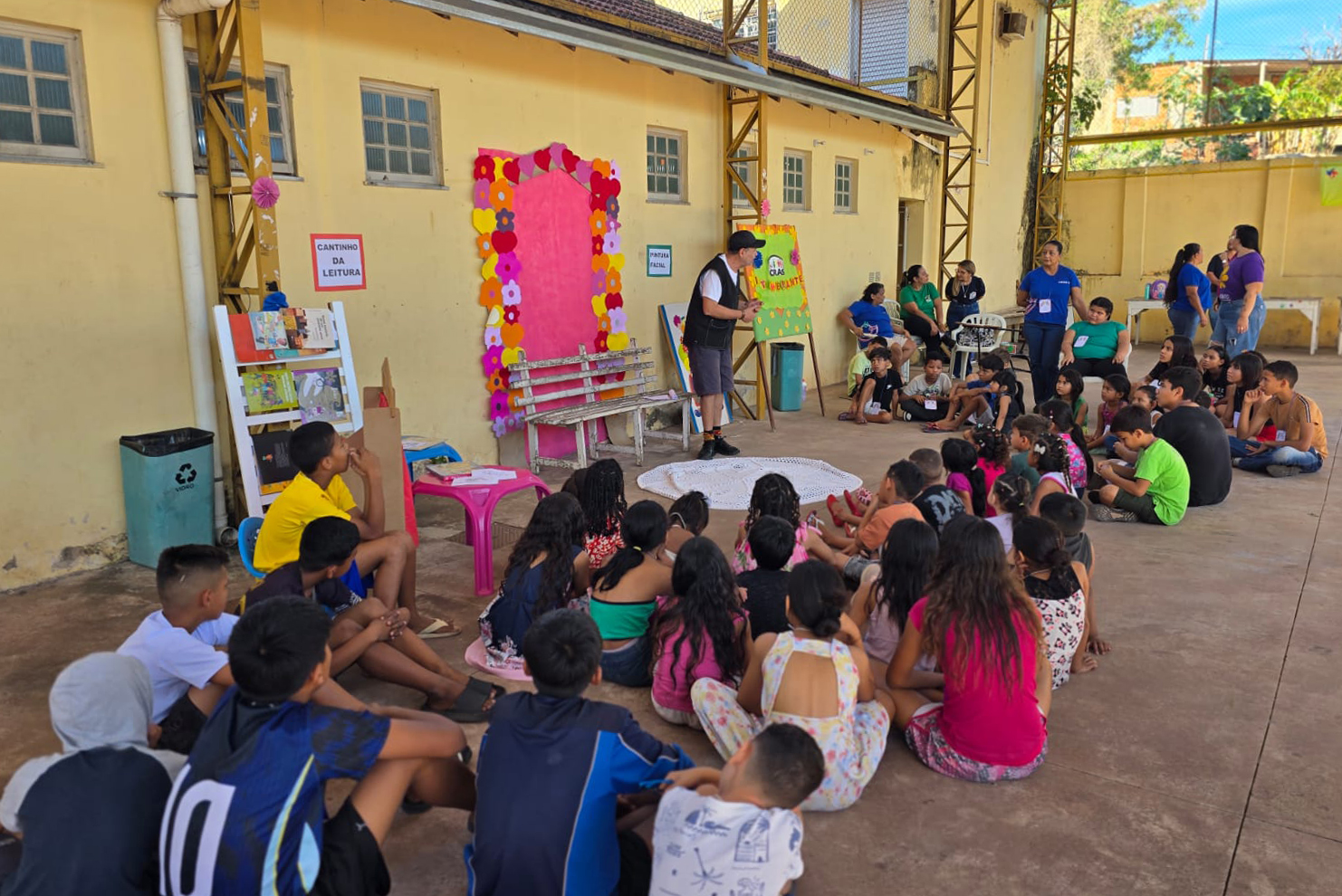 InterCRAS promove integração entre crianças atendidas pelos CRAS durante férias escolares