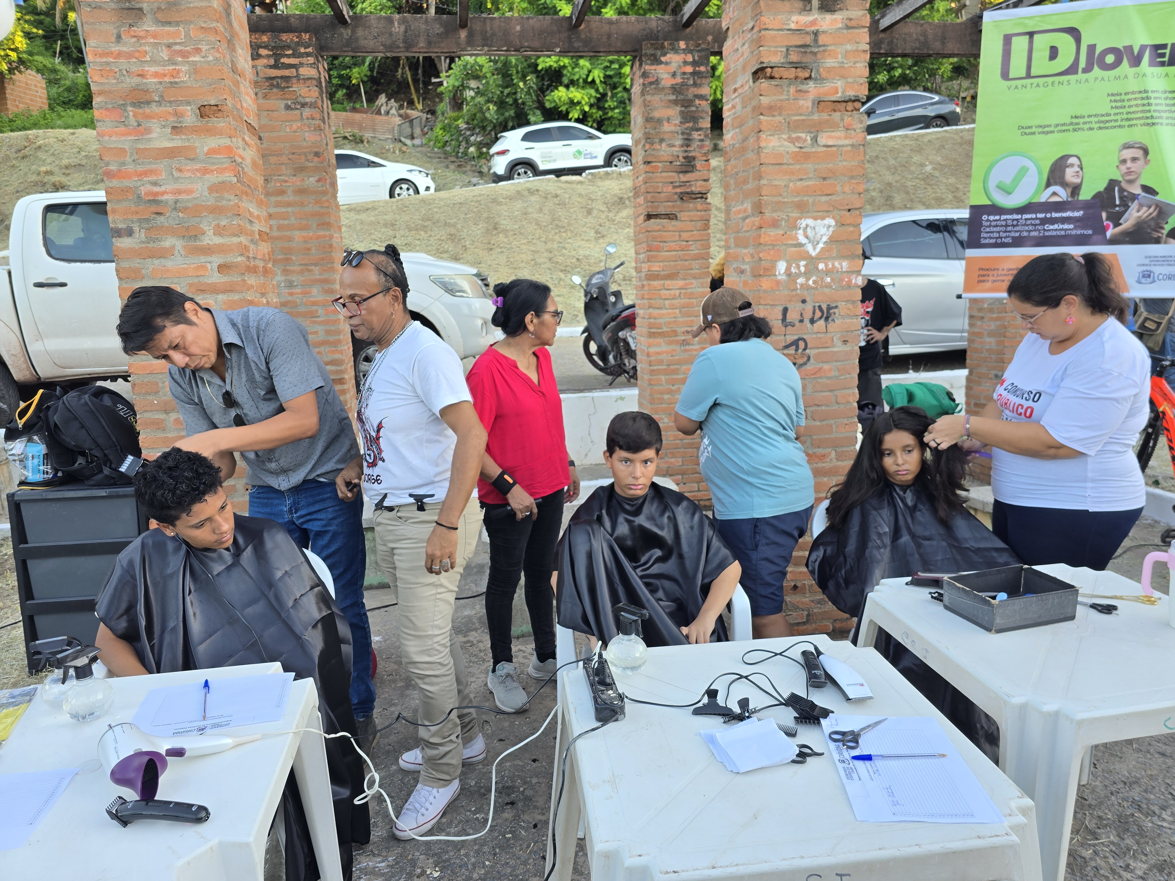 Parceria entre Assistência Social e Comunidade Família Ozório leva lazer, saúde e cidadania à Ladeira Vulcano