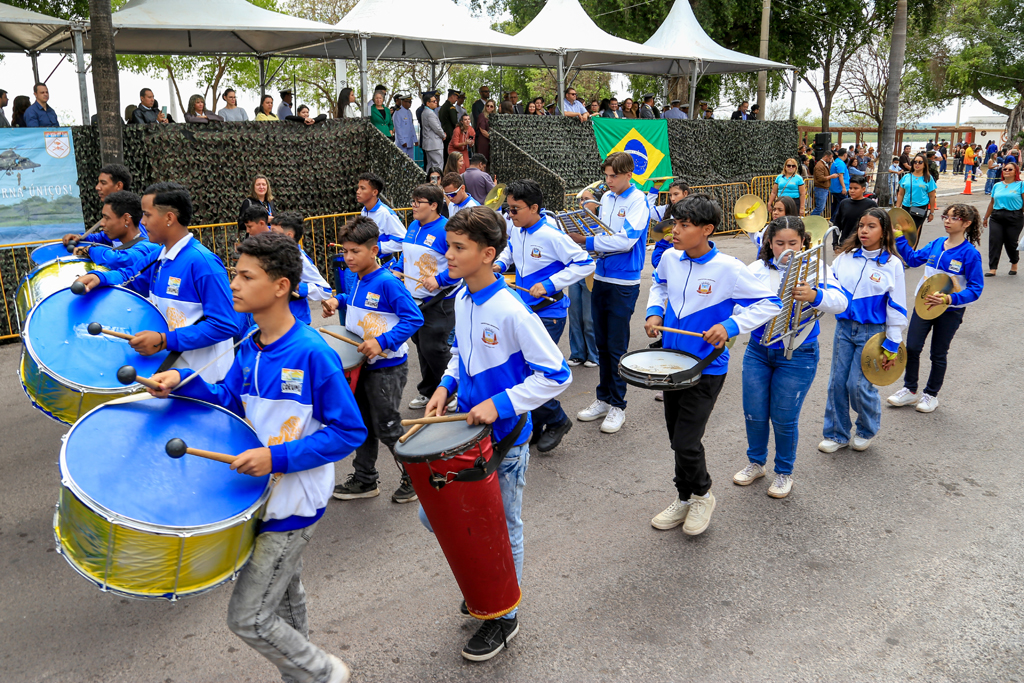 Corumbá celebra 204 anos da Independência do Brasil com desfile cívico-militar