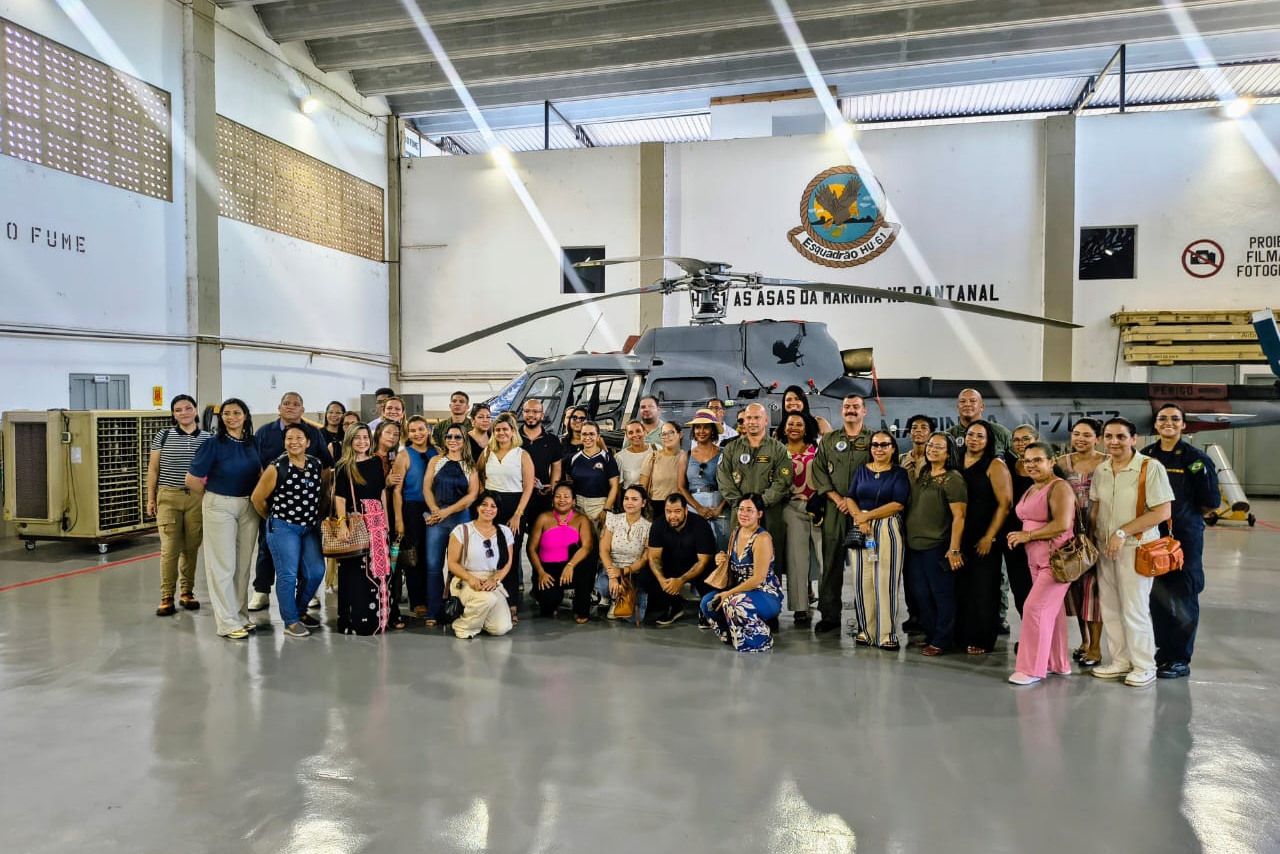 Diretores e coordenadores da REME participam de visita técnica à Marinha do Brasil