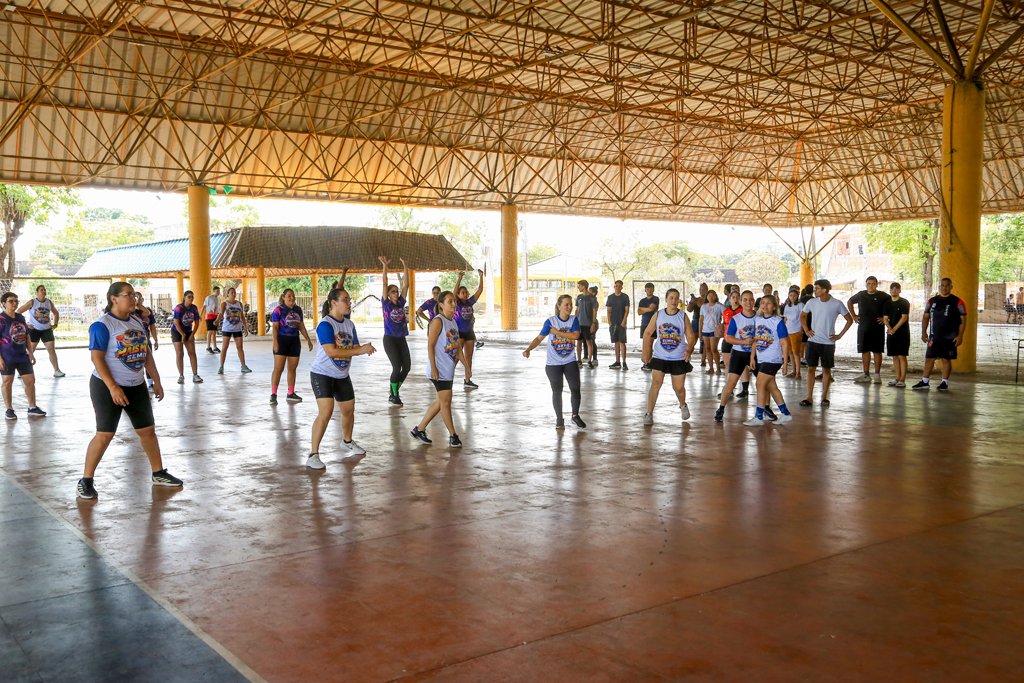 Jogos dos Servidores têm disputas de truco, natação e queimada em Corumbá