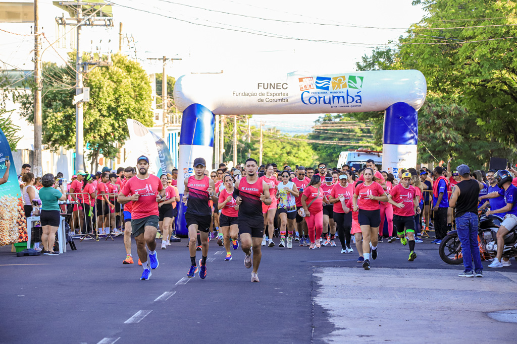 Treinão pela Vida celebrou 20 anos da Rede Feminina de Combate ao Câncer em Corumbá