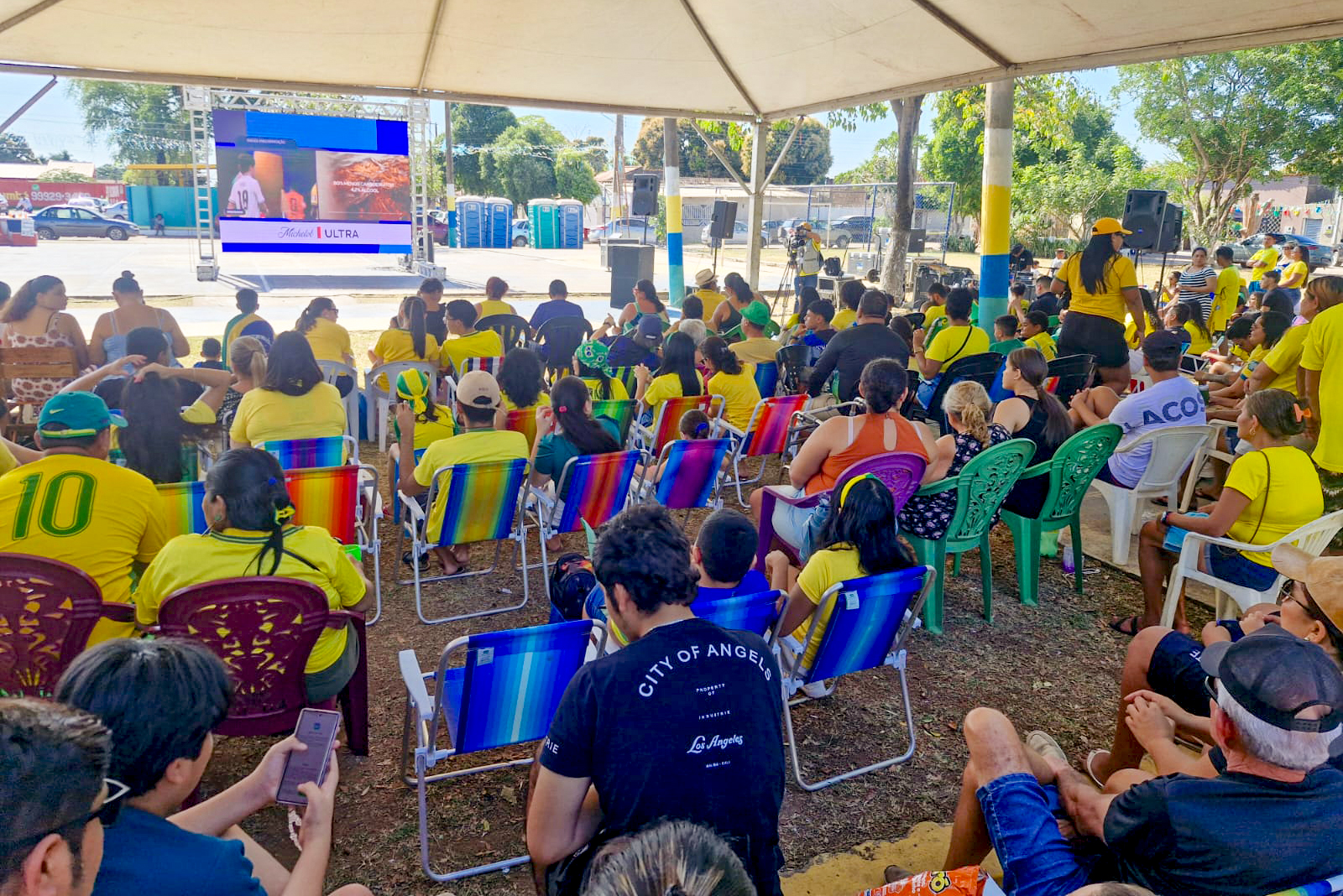Prefeitura abre enquete para definir local de telão em jogo do Brasil pelas oitavas da Copa