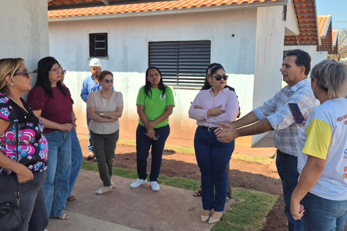 Conselho Gestor do FHIS acompanha obras dos Residenciais dos Ipês I e II