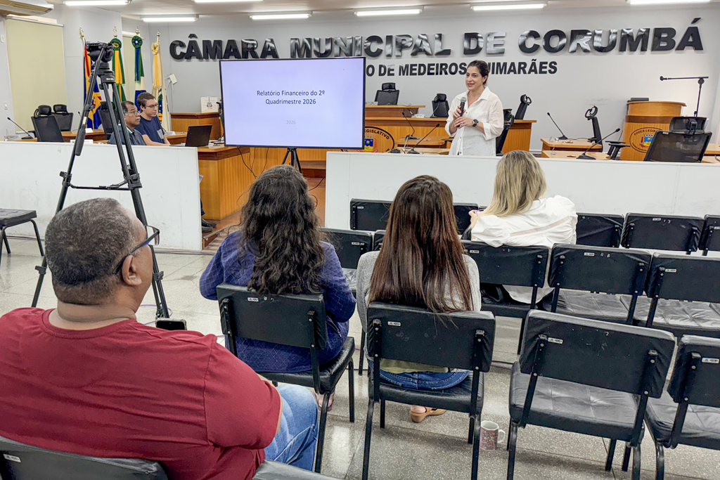 Saúde de Corumbá apresenta 2º RDQA de 2026 em audiência pública