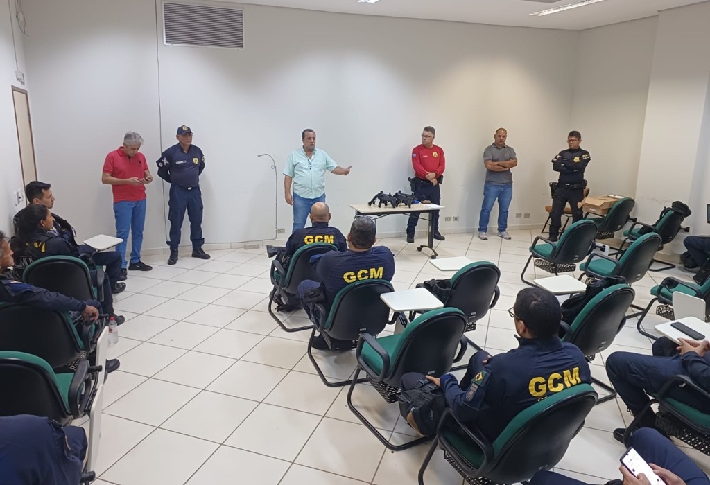 Guarda Civil Municipal realiza primeiro curso de capacitação em armas longas