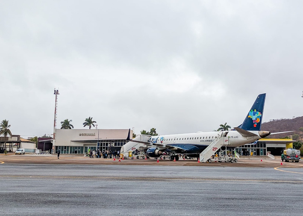 Corumbá retoma conexão aérea estratégica com retorno de voos a partir de 02 de março